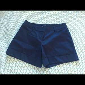 Express dark navy shorts size 2 NWT!